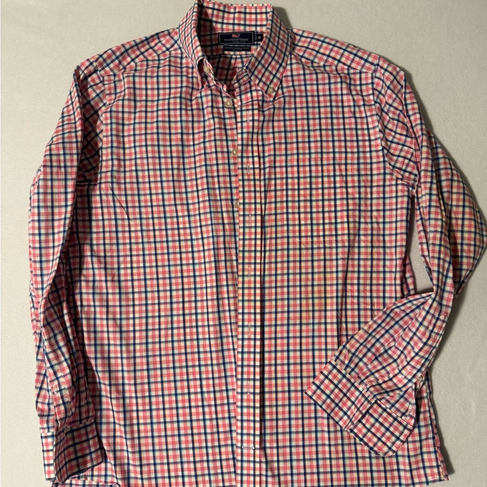 Vineyard Vines Plaid Button Down Shirt